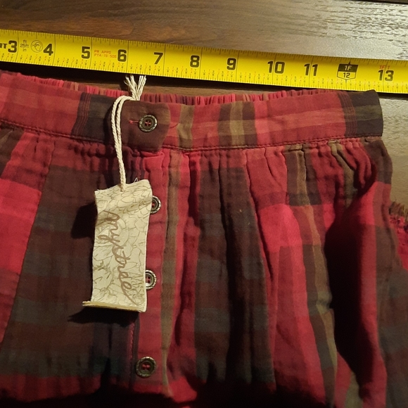 Mystree Long Plaid Skirt - Picture 7 of 8